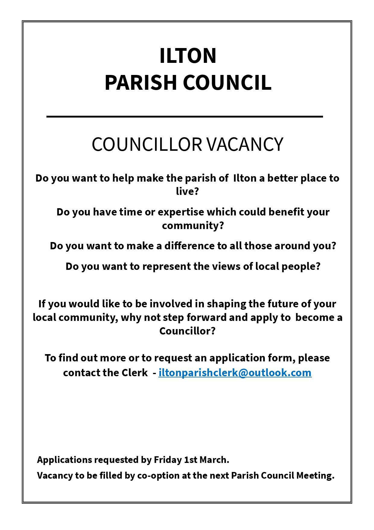 council vacancy